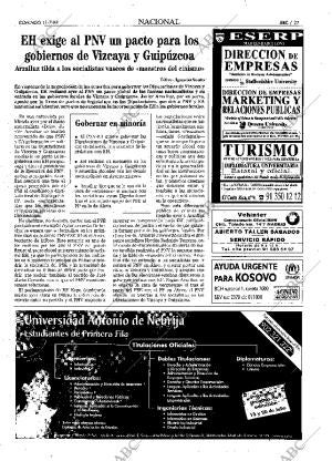 ABC MADRID 11-07-1999 página 27