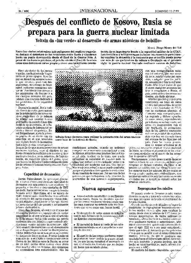 ABC MADRID 11-07-1999 página 36