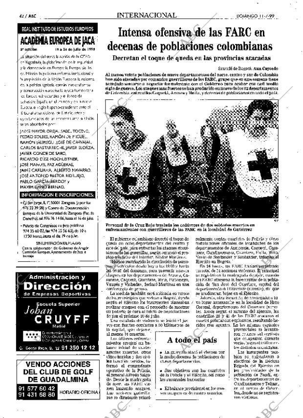 ABC MADRID 11-07-1999 página 42
