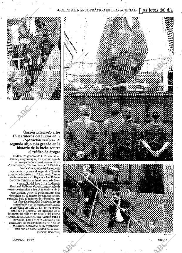ABC MADRID 11-07-1999 página 5