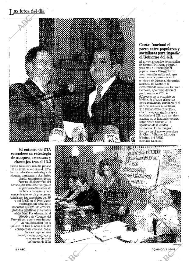 ABC MADRID 11-07-1999 página 6