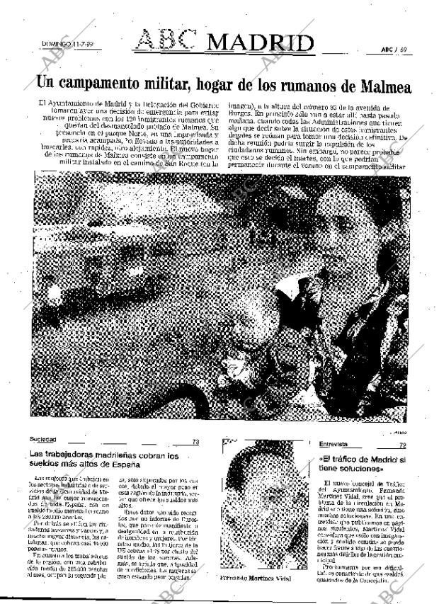 ABC MADRID 11-07-1999 página 69