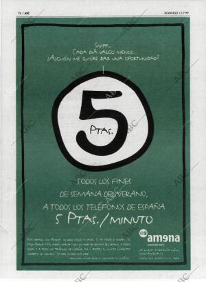 ABC MADRID 11-07-1999 página 76