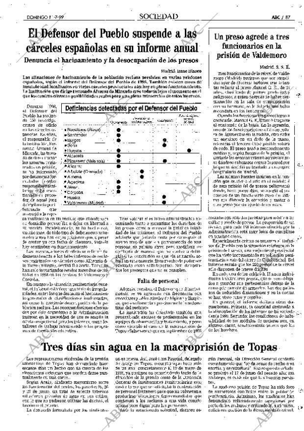ABC MADRID 11-07-1999 página 87