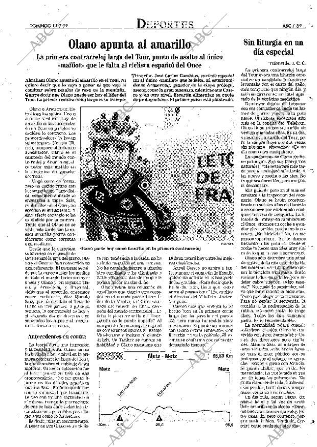 ABC MADRID 11-07-1999 página 89
