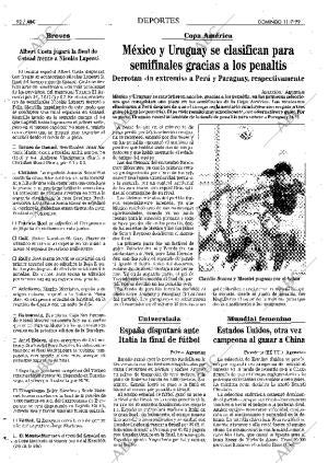 ABC MADRID 11-07-1999 página 92