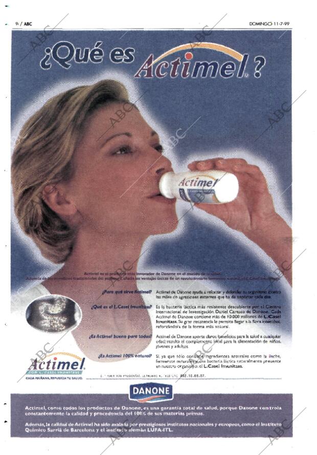 ABC MADRID 11-07-1999 página 94