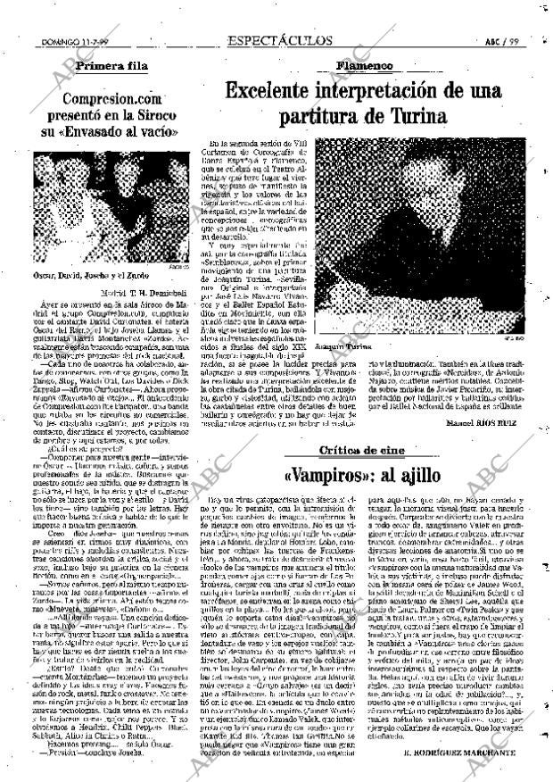 ABC MADRID 11-07-1999 página 99