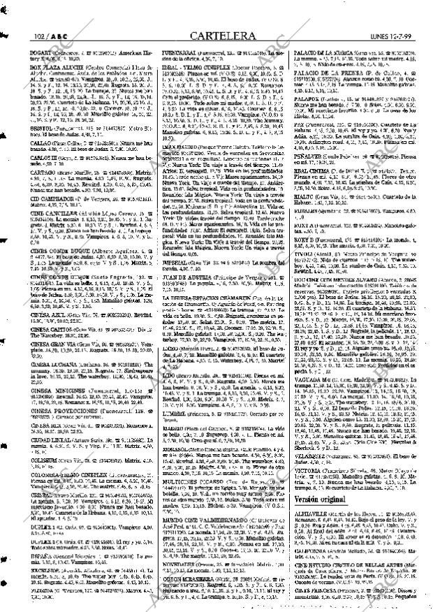 ABC MADRID 12-07-1999 página 102