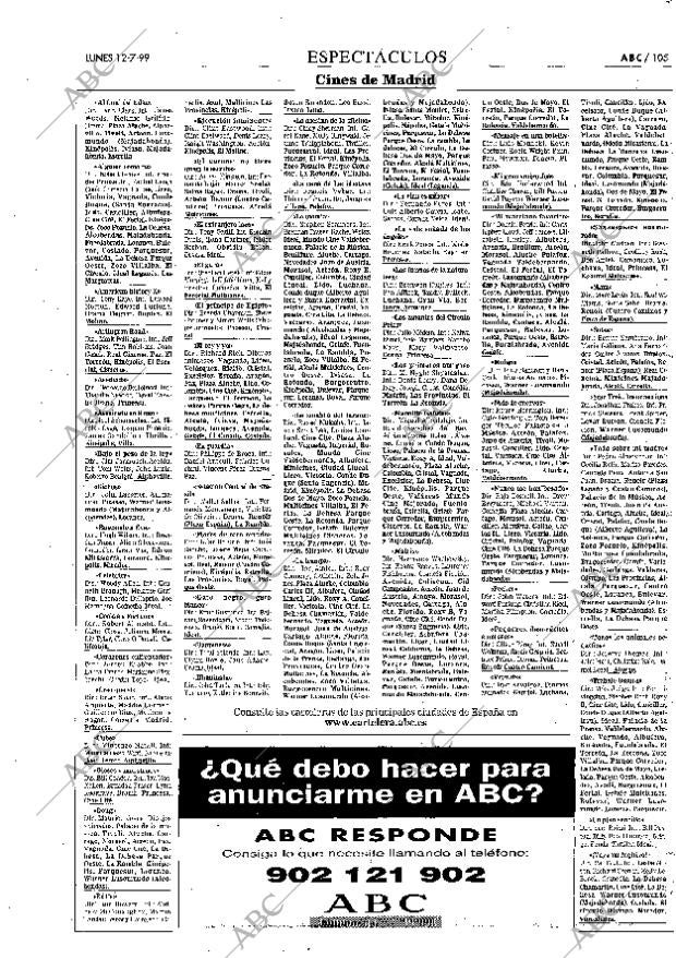 ABC MADRID 12-07-1999 página 105