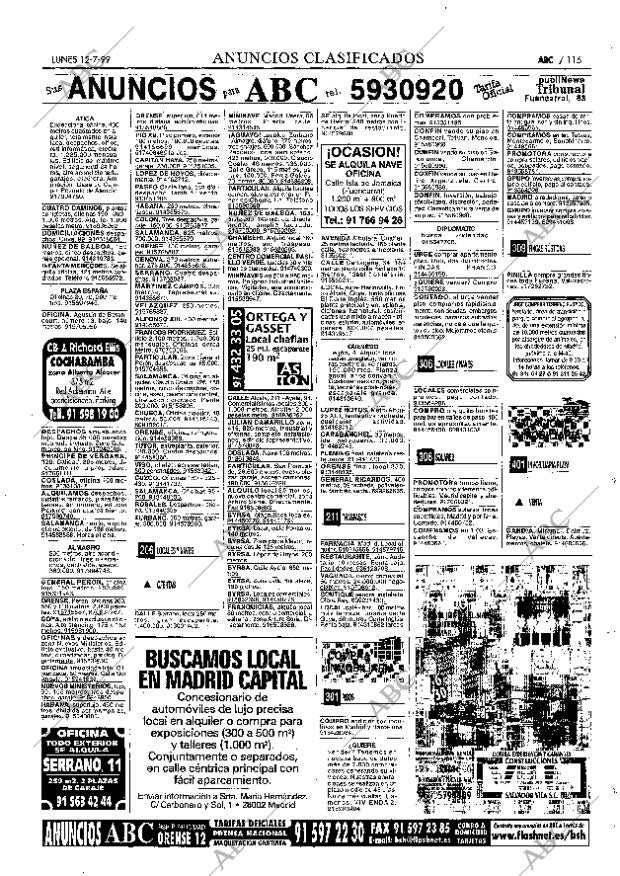 ABC MADRID 12-07-1999 página 115