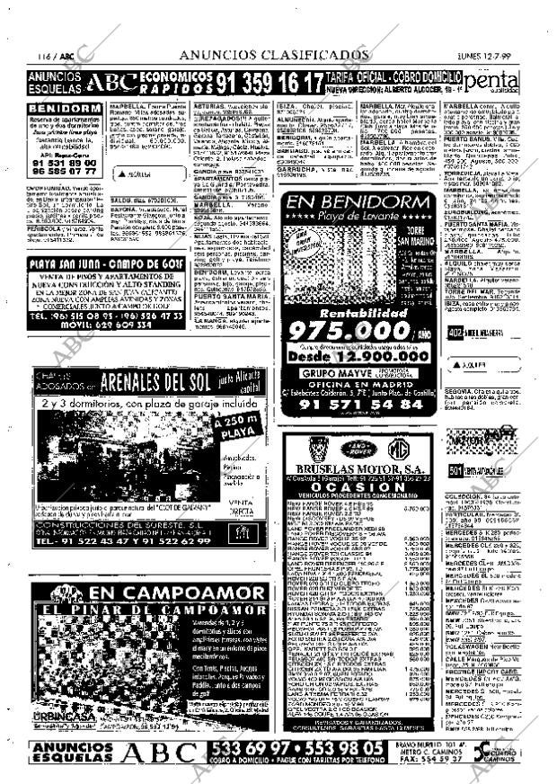 ABC MADRID 12-07-1999 página 116
