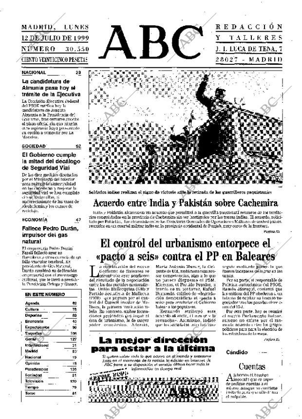 ABC MADRID 12-07-1999 página 13