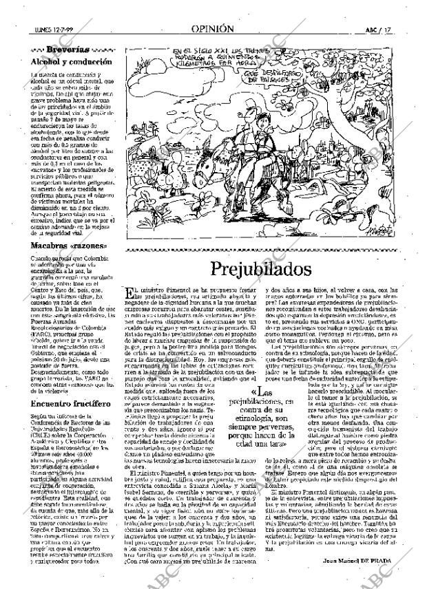 ABC MADRID 12-07-1999 página 17