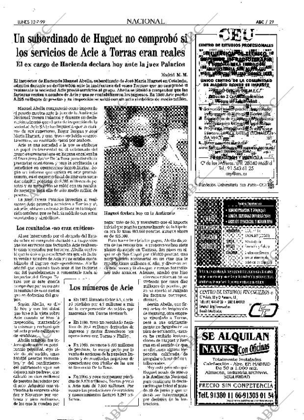 ABC MADRID 12-07-1999 página 29