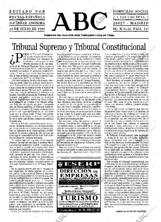 ABC MADRID 12-07-1999 página 3