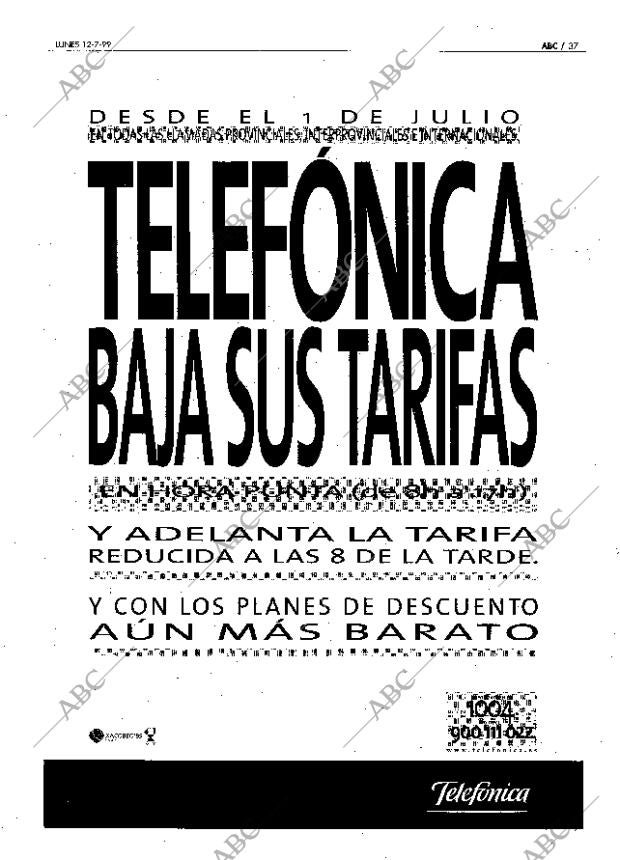 ABC MADRID 12-07-1999 página 37