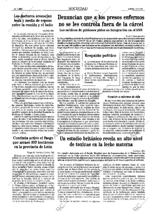 ABC MADRID 12-07-1999 página 56