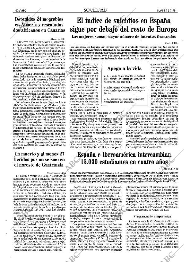 ABC MADRID 12-07-1999 página 60