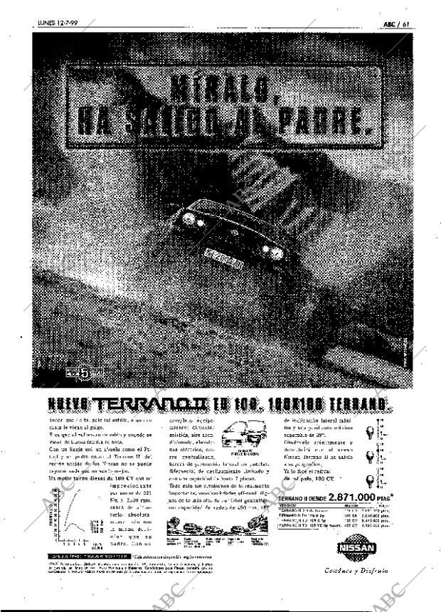 ABC MADRID 12-07-1999 página 61