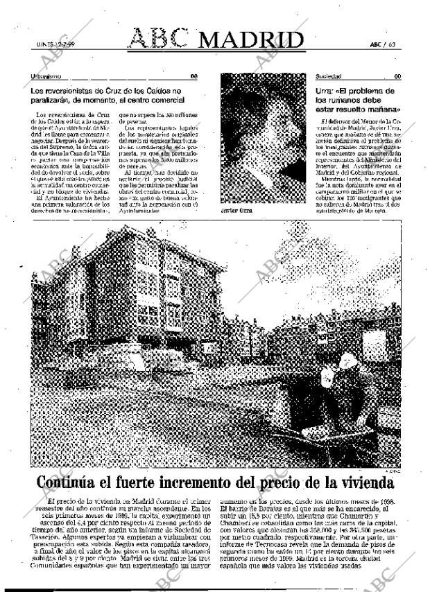 ABC MADRID 12-07-1999 página 63