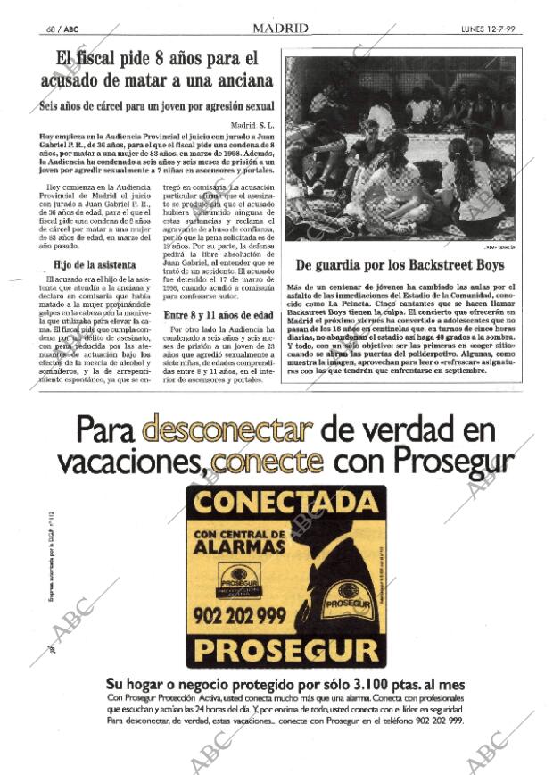 ABC MADRID 12-07-1999 página 68