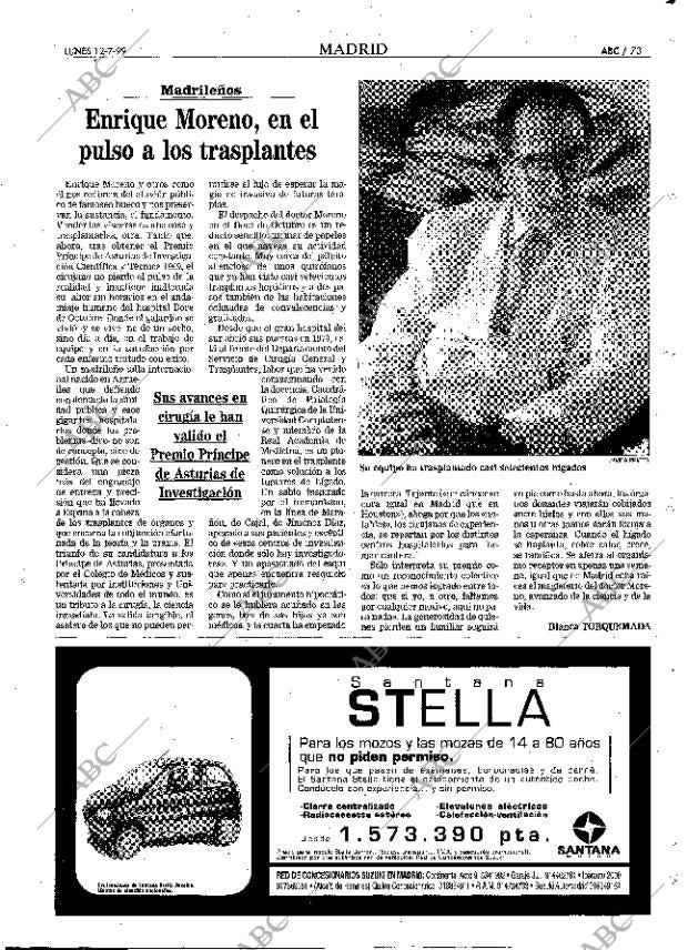 ABC MADRID 12-07-1999 página 73