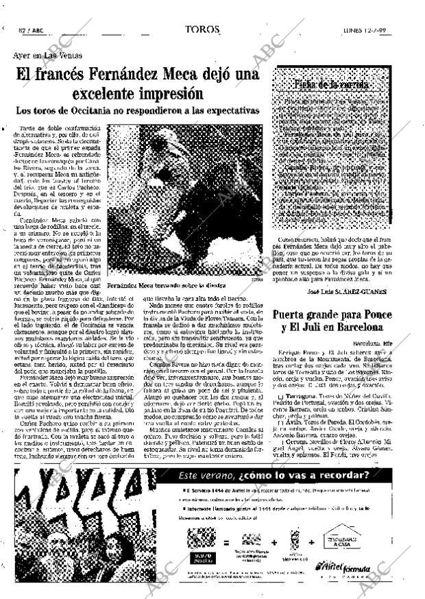 ABC MADRID 12-07-1999 página 82