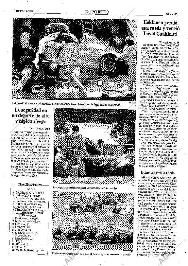 ABC MADRID 12-07-1999 página 85