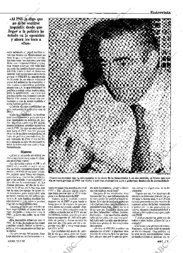 ABC MADRID 12-07-1999 página 9