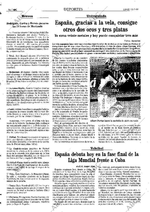 ABC MADRID 12-07-1999 página 94