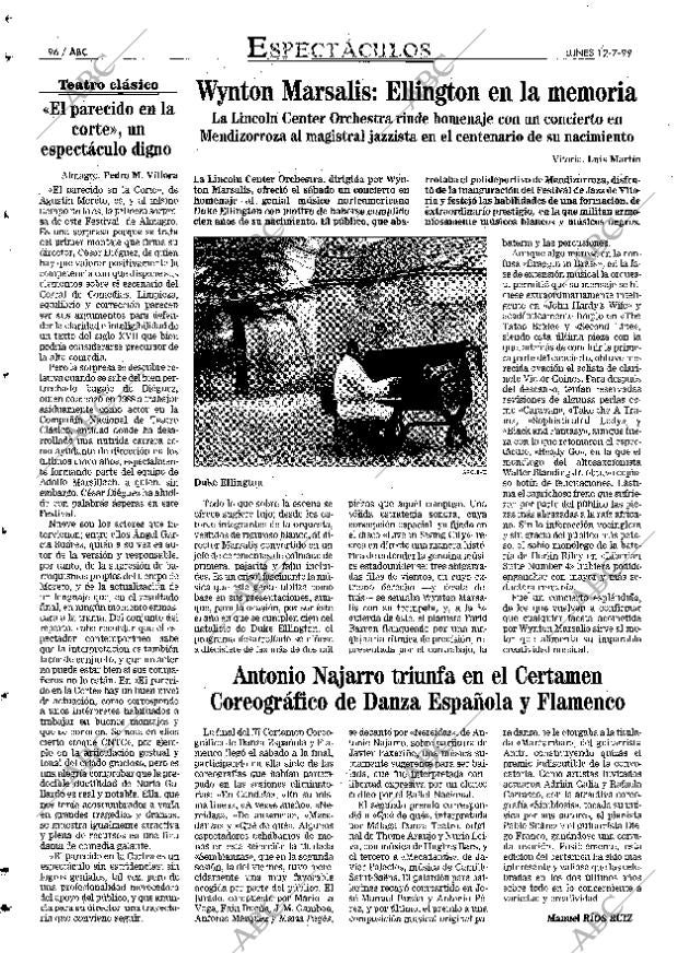 ABC MADRID 12-07-1999 página 96