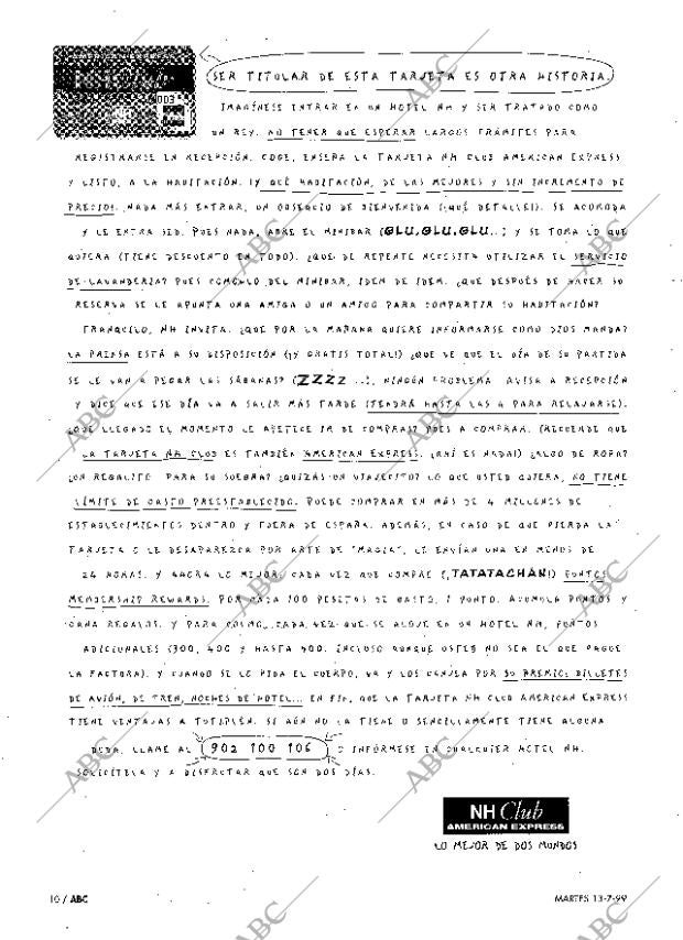 ABC MADRID 13-07-1999 página 10