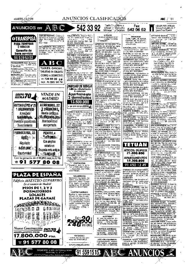 ABC MADRID 13-07-1999 página 101