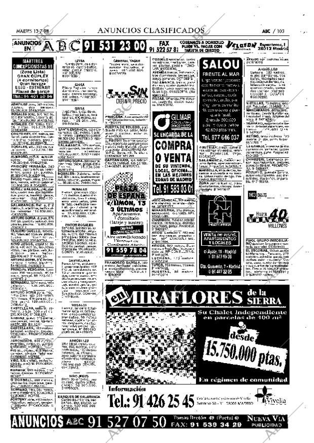 ABC MADRID 13-07-1999 página 103