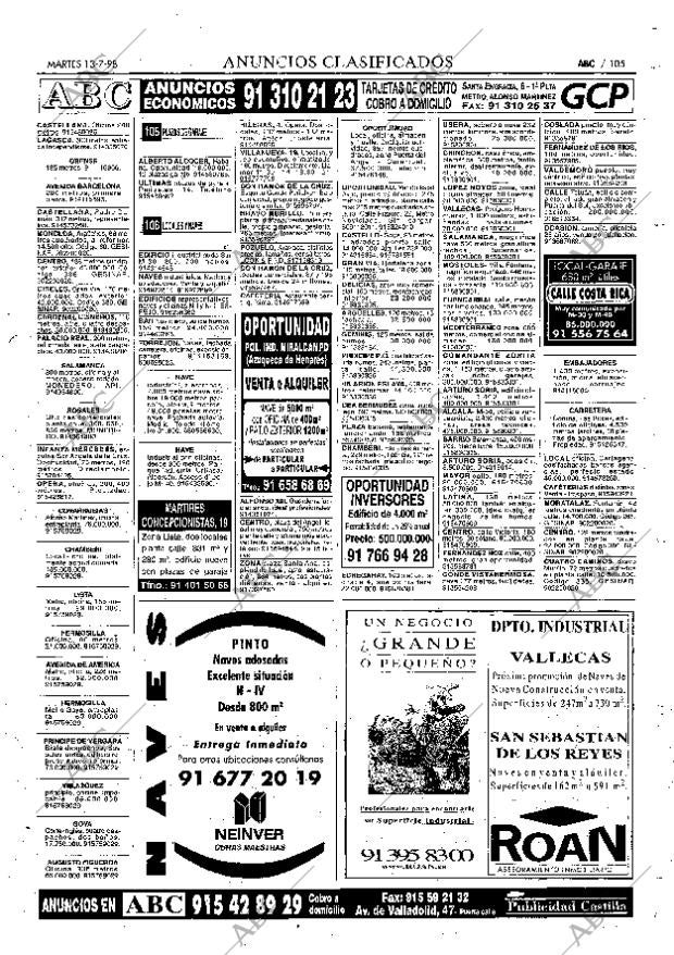 ABC MADRID 13-07-1999 página 105