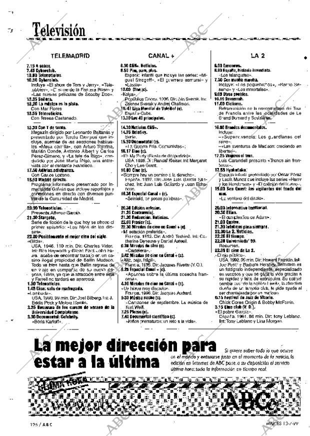 ABC MADRID 13-07-1999 página 126