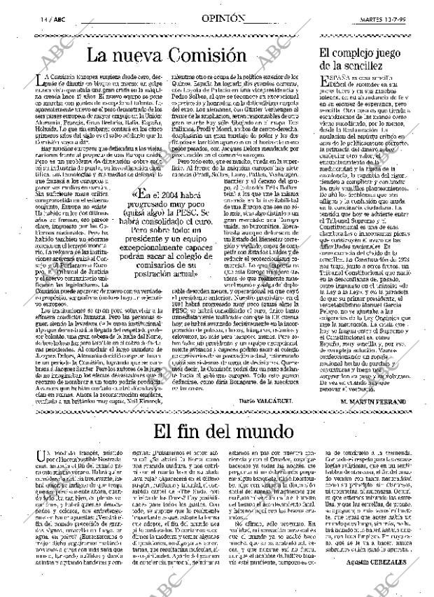 ABC MADRID 13-07-1999 página 14