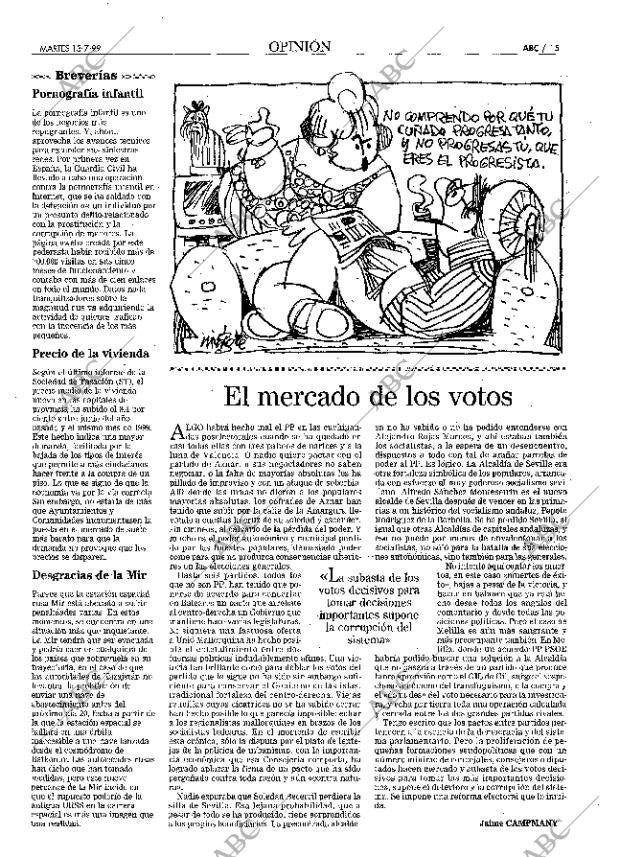 ABC MADRID 13-07-1999 página 15