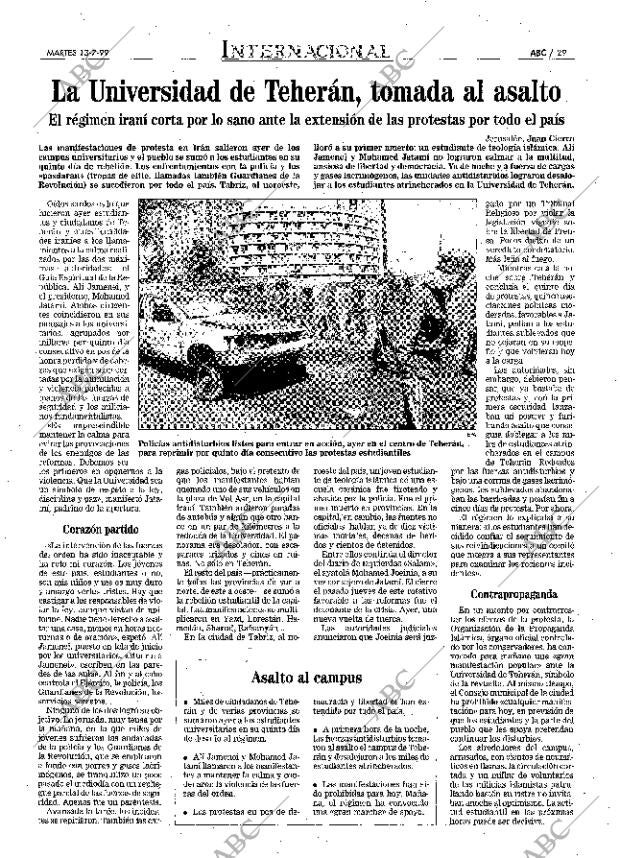 ABC MADRID 13-07-1999 página 29
