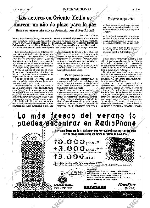 ABC MADRID 13-07-1999 página 37