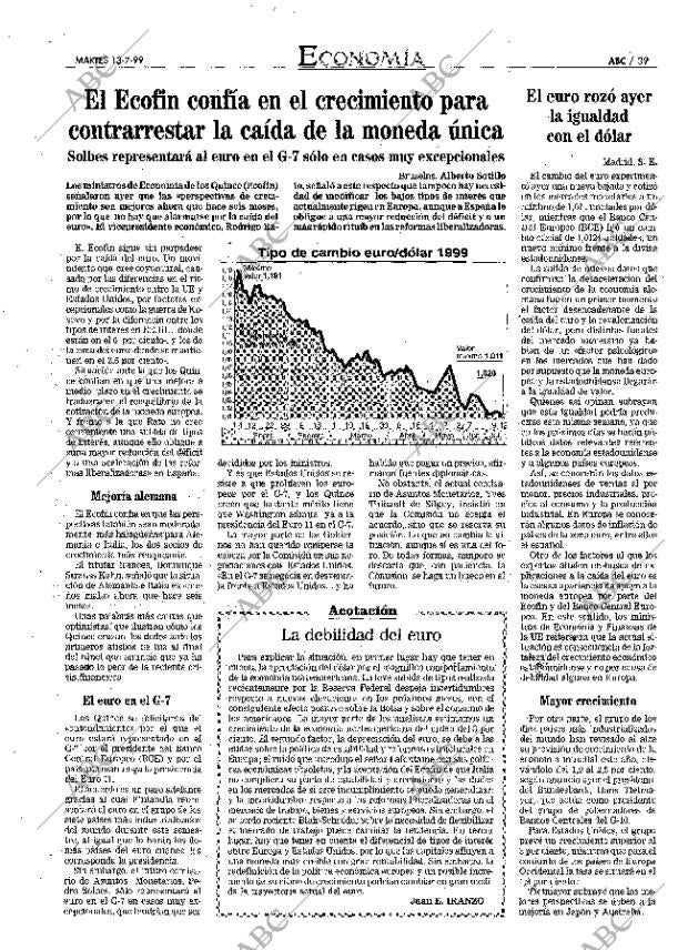 ABC MADRID 13-07-1999 página 39