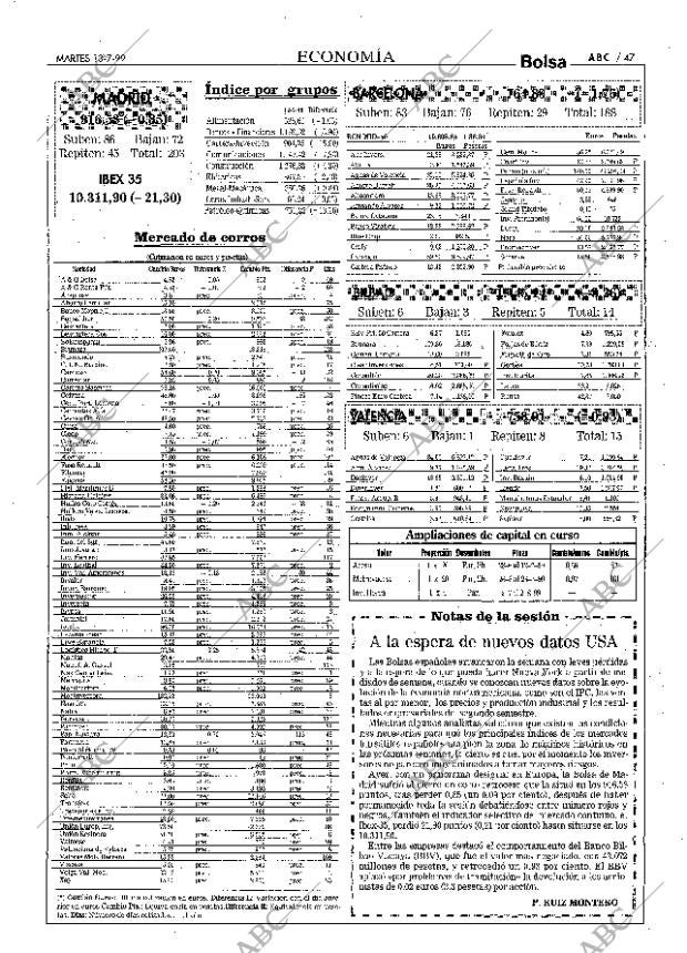 ABC MADRID 13-07-1999 página 47