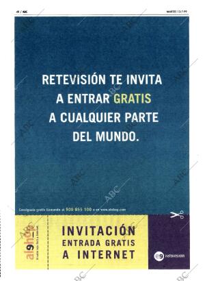 ABC MADRID 13-07-1999 página 48