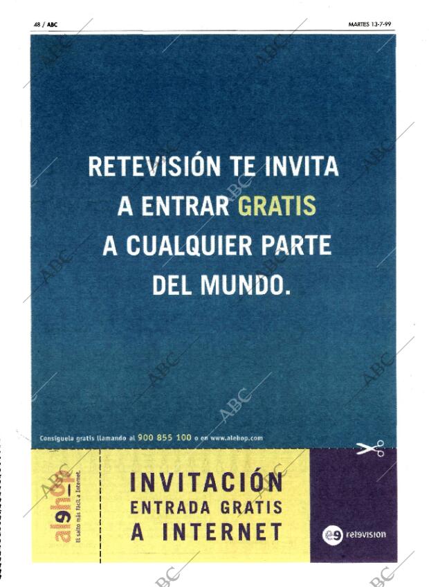 ABC MADRID 13-07-1999 página 48