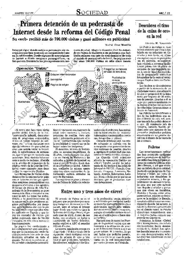 ABC MADRID 13-07-1999 página 53