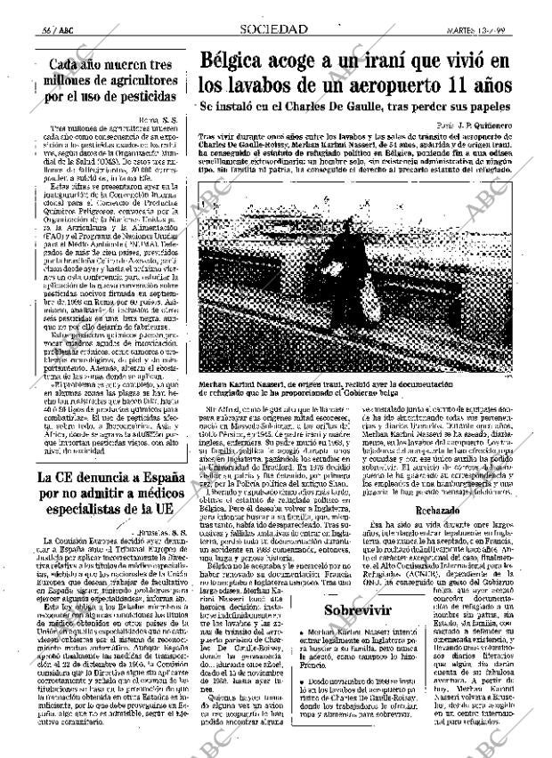 ABC MADRID 13-07-1999 página 56