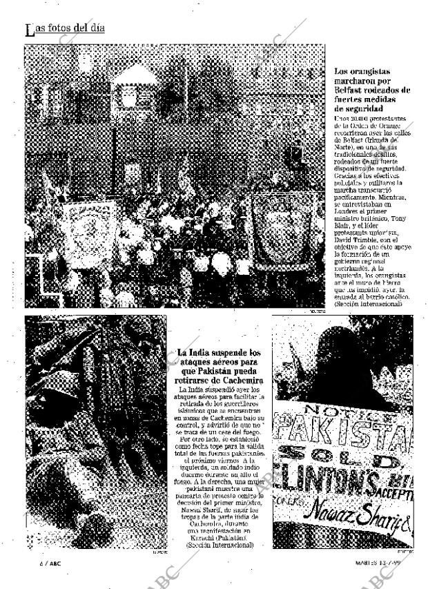 ABC MADRID 13-07-1999 página 6