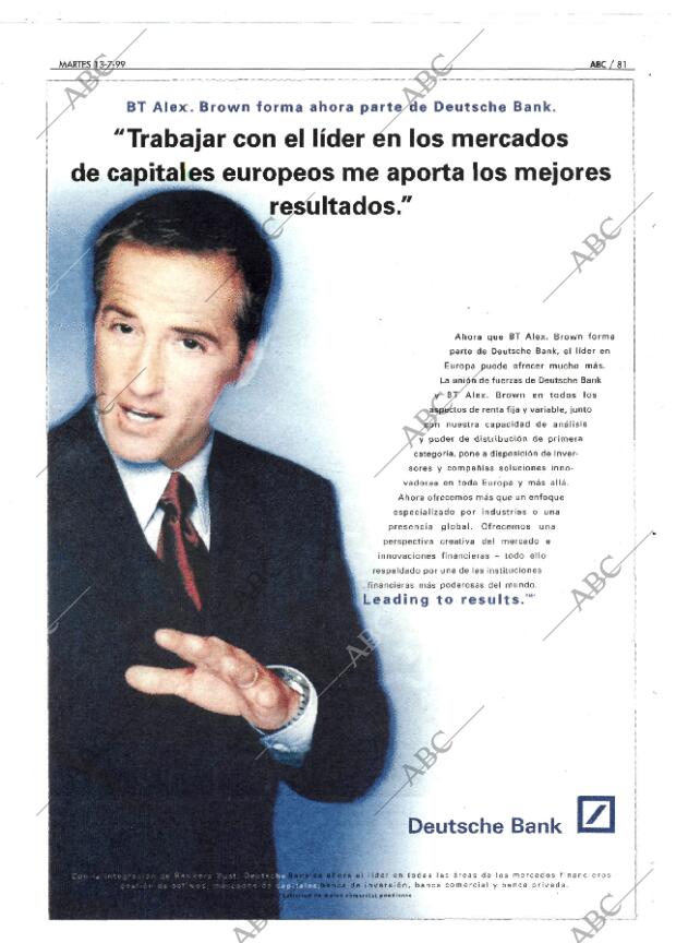 ABC MADRID 13-07-1999 página 81