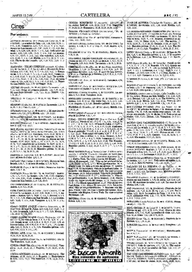 ABC MADRID 13-07-1999 página 93